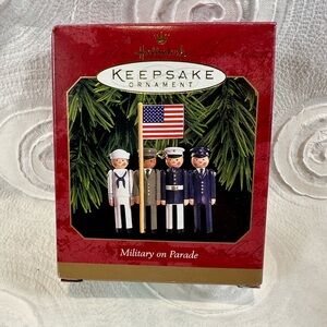 Hallmark Military on Parade  Ornament new